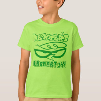 T-shirt Logo de la face de laboratoire de Dexter