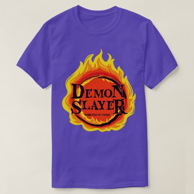 T-shirt Logo de la flamme démon (Design devant)