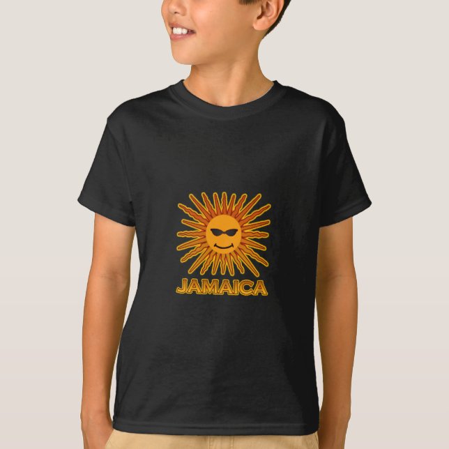 T-shirt Logo de la Jamaïque Sun (Devant)