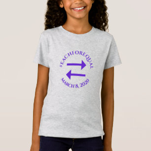 T-Shirt Logo de la Journée internationale de la femme 2020