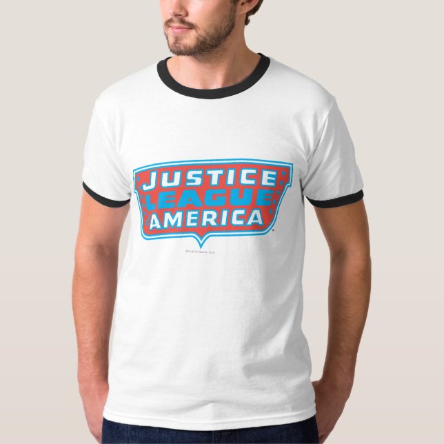 T-shirt Logo de la Justice League of America (Devant)