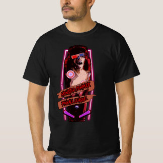 T-SHIRT LOGO DE LA LIGUE MCHC PINBALL TEL