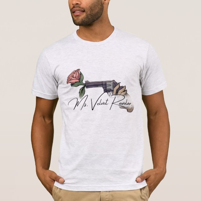 T-shirt Logo de la marque Ms. Velvet Revolver 2025 (Devant)