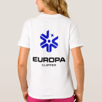 Logo de la NASA Europa Clipper Rocket White Girls