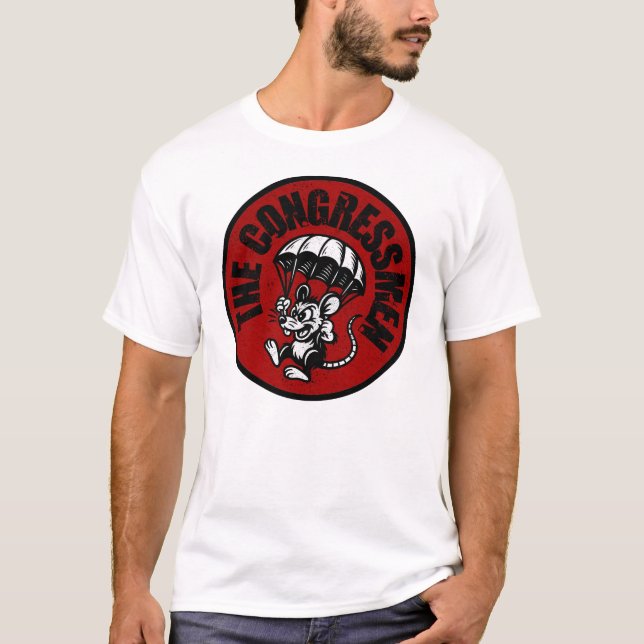 T-shirt Logo de la souris rouge (Devant)