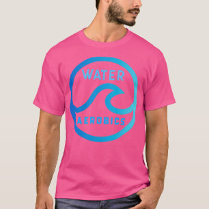 T-shirt Logo de la vague d'aérobic