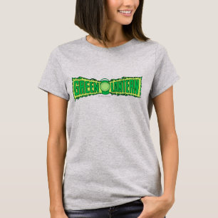T-shirt Logo de lanterne verte avec lanterne