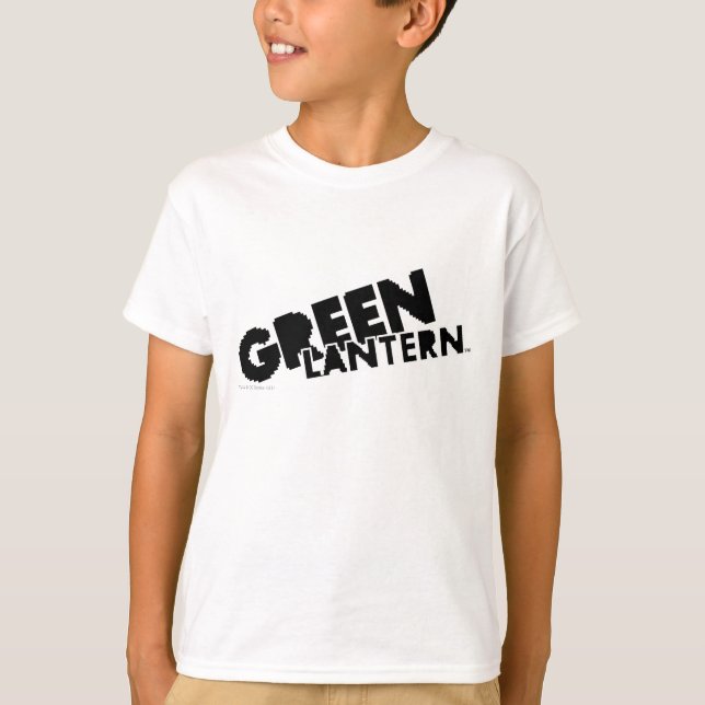 T-shirt Logo de lanterne verte - Pixels (Devant)