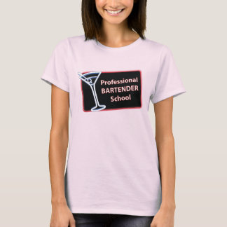 T-shirt Logo de l'école de barman professionnel Tee