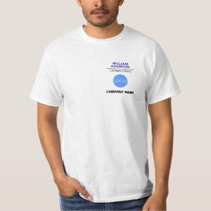 T-shirt Logo de l'entreprise et nom commercial   Personnel