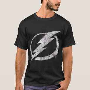 T-shirt Logo de l'équipe de foudre de la LNH Tampa Bay