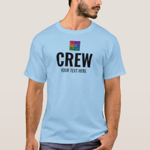 T-shirt Logo de l'équipe personnalisée - Arrière - Mens bl