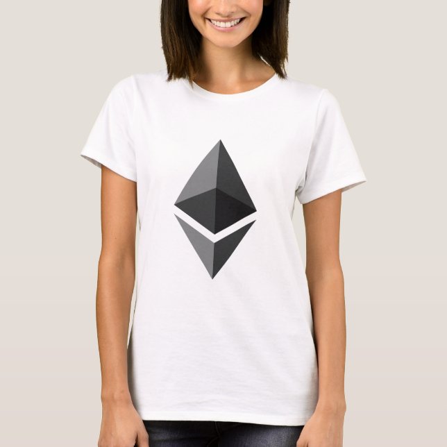 T-shirt Logo de l'Ethereum uniquement (Devant)
