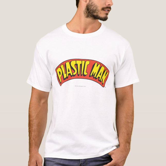 T-shirt Logo de l'homme en plastique (Devant)