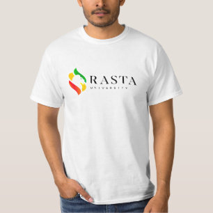 T-shirt Logo de l'Université de Rasta Rasta Colours Reggae