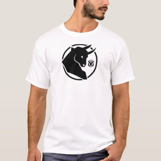 T-shirt logo de minotaur