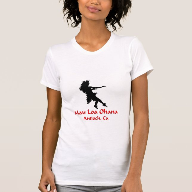 T-shirt LOGO de MLO de chemise de danse polynésienne - (Devant)