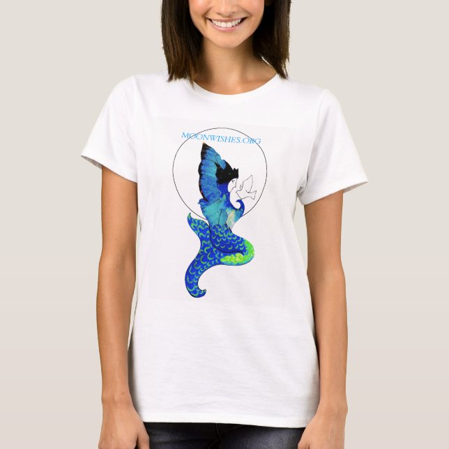 T-shirt Logo de Moonwish Mermaid (Devant)