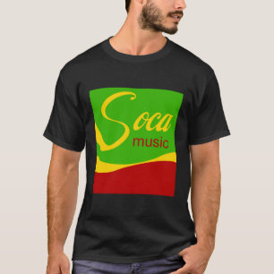 T-shirt Logo de musique de Soca