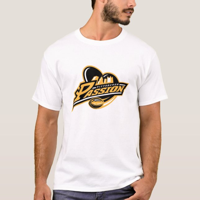 T-shirt Logo de passion de Pittsburgh (Devant)