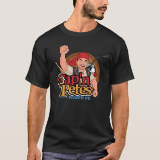 T-shirt Logo de PE de puissance de Cap'n Peter