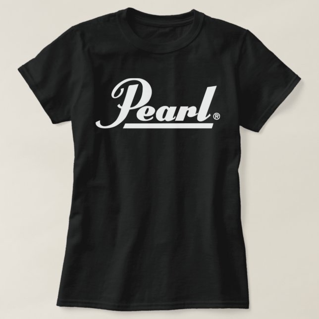 T-shirt Logo de perle T chemise classique (Design devant)