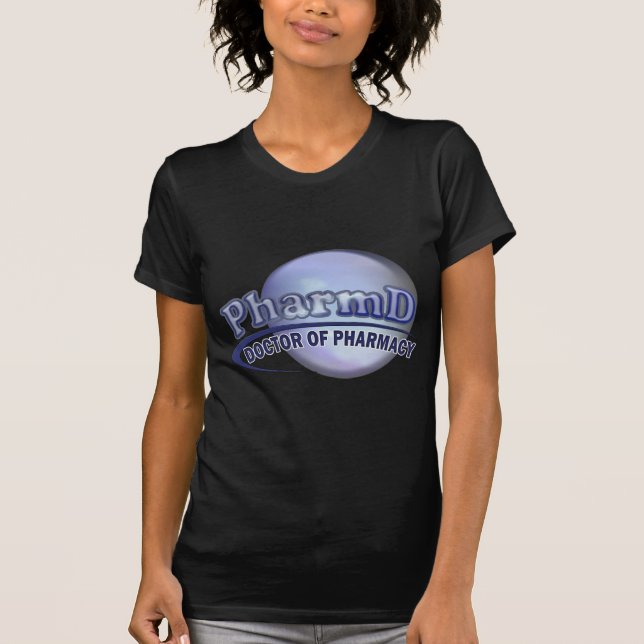 T-shirt LOGO de PharmD - DOCTEUR OF PHARMACY (Devant)
