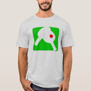 T-shirt Logo de ping-pong