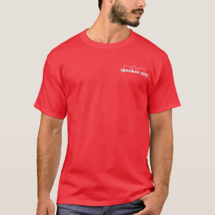 T-shirt Logo de poche de la ville du haut-parleur