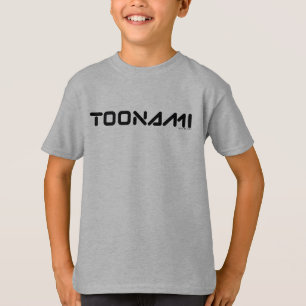 T-shirt Logo de police numérique Toonami