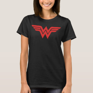 T-shirt Logo de Red Wonder Woman