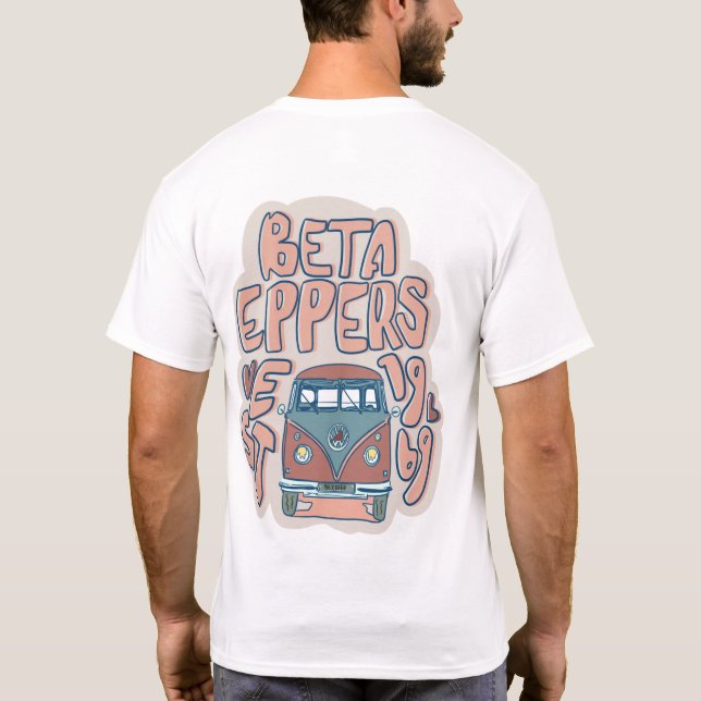 T-shirt Logo de Retro Beta Eppers (Dos)