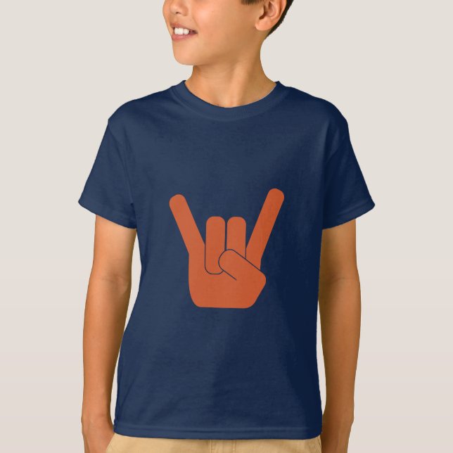 T-shirt Logo de rouille de Rocksign (Devant)