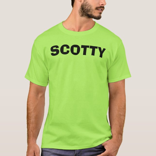 T-SHIRT LOGO DE SCOTTY (Devant)