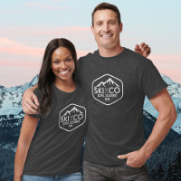 Logo de Ski Mountain vintage Aspen Colorado Votre 