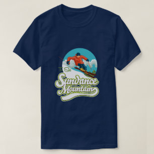 T-shirt Logo de ski Sundance Mountains