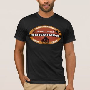 T-shirt Logo de survivant de Bootcamp de Jin