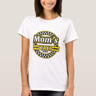T-shirt Logo de taxi de maman
