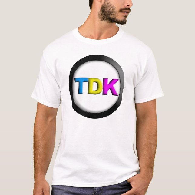 T-shirt Logo de TDK (Devant)