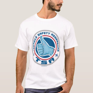 T-shirt Logo de TSA - assesseurs de sécurité de testicul