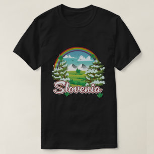 T-shirt logo de Voyage Slovénie