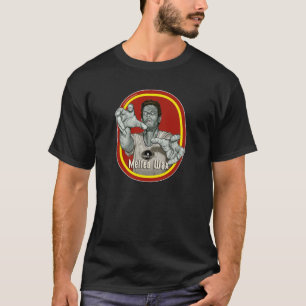 T-shirt Logo de zombi d'autocollant de banane
