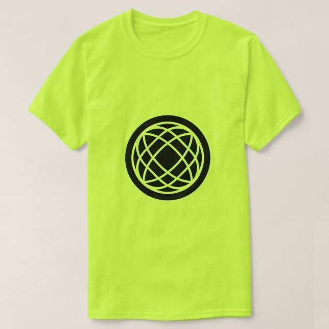 T-shirt Logo de zone intérieure vert ou blanc (Design devant)