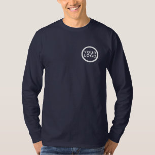 T-shirt Logo d'entreprise Chemise à manches longues pour h