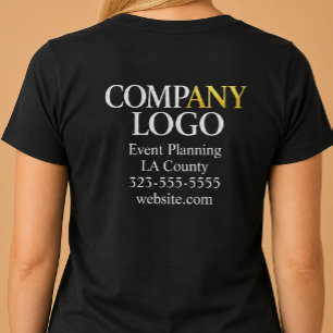 T-shirt Logo d'entreprise commercial