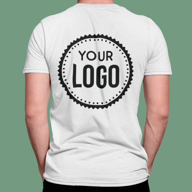 T-shirt Logo d'entreprise personnalisé (Créateur téléchargé)