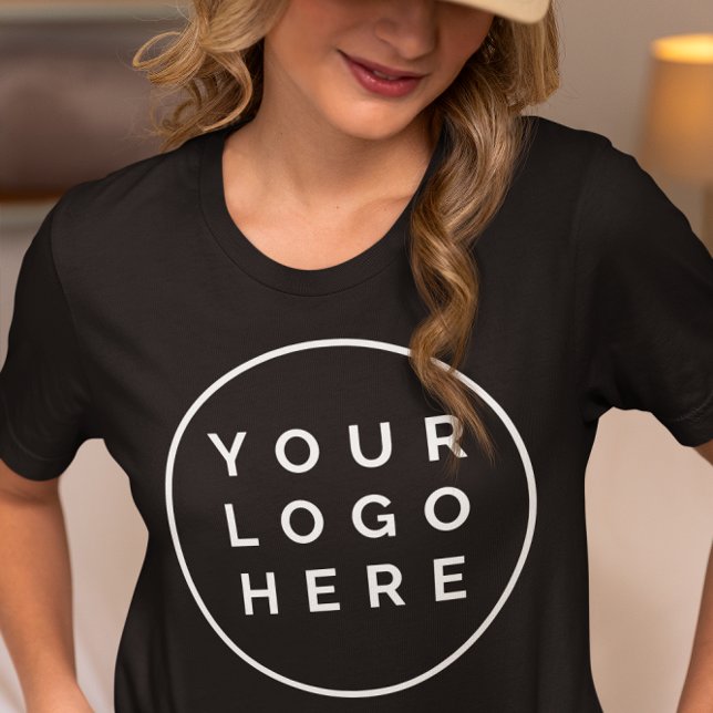 T-shirt Logo d'entreprise personnalisé (Créateur téléchargé)