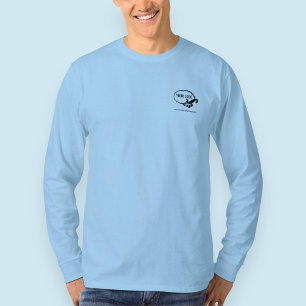 T-shirt Logo d'entreprise personnalisé de chemise à manche