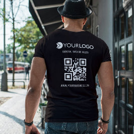 T-shirt Logo d'entreprise personnalisé et promotionnel pou