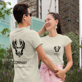 T-shirt Logo d'entreprise personnalisé | Précédent Et Avan
